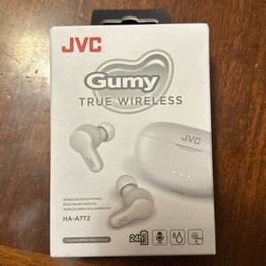 JVC New Gumy True Wireless Earbuds Headphones, Long Battery Life up to 24 Hours